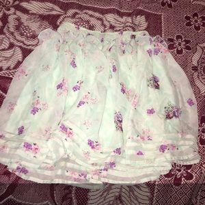 Good Condition Floral Mint Dress
